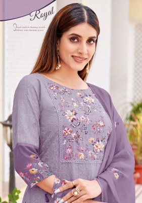 Kashmira by Wooglee Soft Cotton Thread Handwork readymade suit with affordable rate  readymade suit catalogs