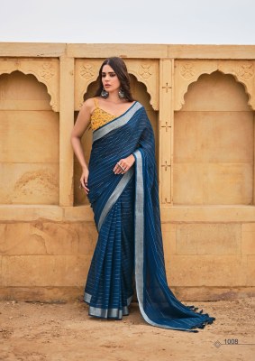 Kashvi creation by Abhilasha vol 3 Linen silk saree with embroidered blouse catalogue at affordable rate sarees catalogs