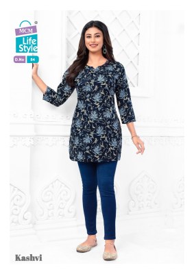 Kashvi vol 6 by Mcm life style cotton trendy priunted top catalogue western wear catalogs