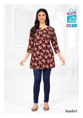 Kashvi vol 6 by Mcm life style cotton trendy priunted top catalogue western wear catalogs