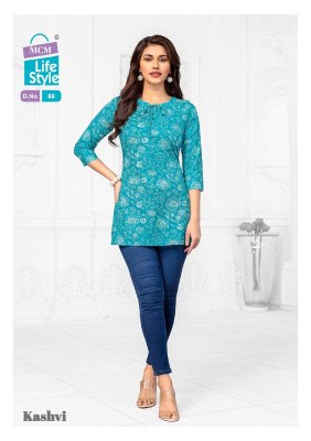 Kashvi vol 7 by MCM Life style pure cotton printed fancy short top catalogue western wear catalogs