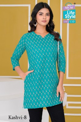 Kashvi vol 8 by MCM Fancy heavy cotton western top catalogue at affordable rate  western wear catalogs