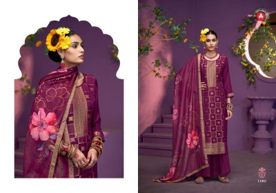 Kaveri edition 2 by Triple A Muslin exclusive unstitched salwar suit at amviexpo salwar kameez catalogs