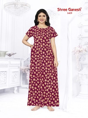 Kavya vol 4 by Shree ganesh printed good quality printed nightwear catalogue night wear catalogs