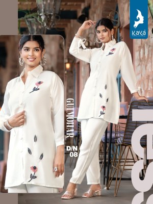 Kaya By Gulmohar kurti co ord set with work kurtis catalogs