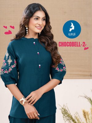 Kaya Kurti 2 Piece Co-ord Set Catalogue  Chocobel Latest Designs and wholesale kurtis catalogs kurtis catalogs