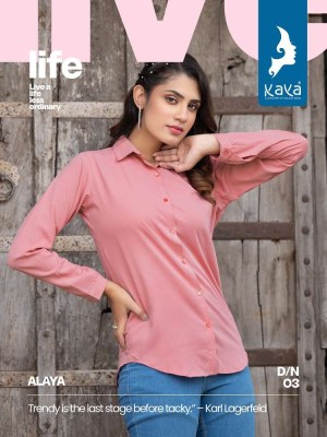 Kaya Kurti  Alaya western Tunic Short top collection kurtis catalogs