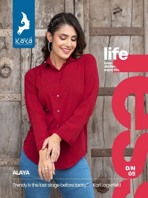 Kaya Kurti  Alaya western Tunic Short top collection kurtis catalogs