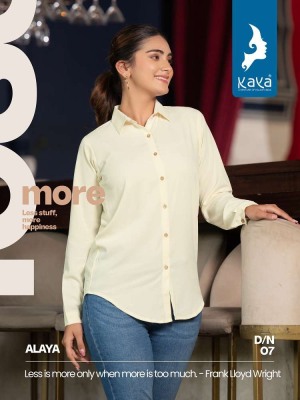 Kaya Kurti  Alaya western Tunic Short top collection kurtis catalogs