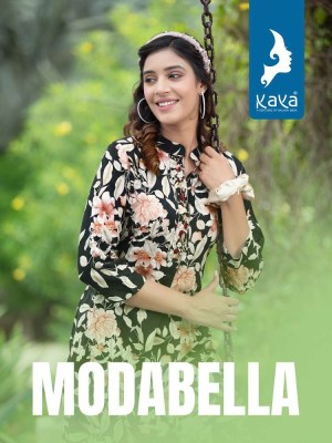 Kaya Kurti Presents Modabella Western Tunic Stylish Co Ord Set Kurti catalogue Dealers price  Kaya kurti