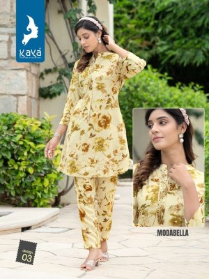 Kaya Kurti Presents Modabella Western Tunic Stylish Co Ord Set Kurti catalogue Dealers price  kurtis catalogs