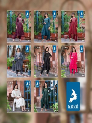 Kaya Laila Rayon Printed Nyra Cut Readymade Kurti Catalogue wholesaler  kurtis catalogs