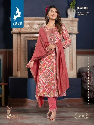 Kaya Mayuri Vol 4 Rayon Printed Kurti Pant With Fancy Dupatta Set wholesale Kurti catalogue  kurtis catalogs