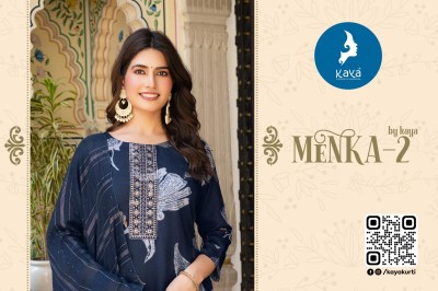 Kaya Menka 2 Exclusive Straight Kurti Pant with Designer Chanderi Dupatta Wholesale  kurtis catalogs