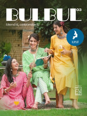 Kaya by Bulbul 3 reyon printed besst designer readymade suit catalogue at wholesale price  Kaya kurti