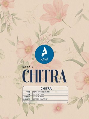 Kaya by Chitra fancy best quality  cotton printed kurti pant and dupatta catalogue at low rate readymade suit catalogs