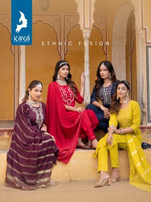 Kaya kurti Jasmine presenting 3 piece streight kurti catalogue kurtis catalogs