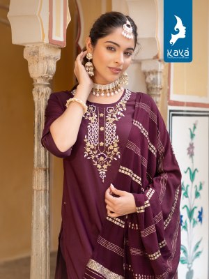 Kaya kurti Jasmine presenting 3 piece streight kurti catalogue kurtis catalogs