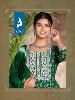 Kaya kurti by gulnaaz 3 piece nyra cut reyon printed kurti pant and dupatta at wholesale rate kurtis catalogs