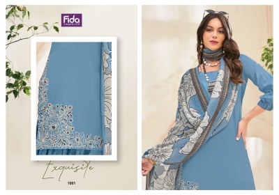 Keeva by Fida luanch pure cotton embroidered salwar kameez catalogue at amaviexpo salwar kameez catalogs