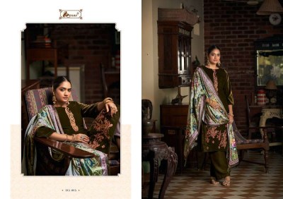 Kesar Meenakari Winter Collection Velvet suits catalogue wholesale rate  salwar kameez catalogs