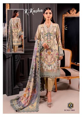 Keval Fab K kasha Vol 7 Exclusive Karachi Pakistani Suits catalogue wholesaler  Keval fab