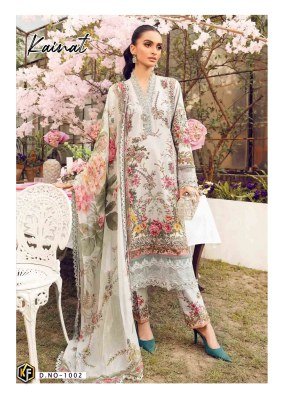 Keval Fab Kainat Vol 20 Expansive Designer Karachi Collection Unstitched Heavy Luxury Lawn Cotton Prints Wholesale dress material catalogs