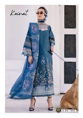 Keval Fab Kainat Vol 20 Expansive Designer Karachi Collection Unstitched Heavy Luxury Lawn Cotton Prints Wholesale dress material catalogs