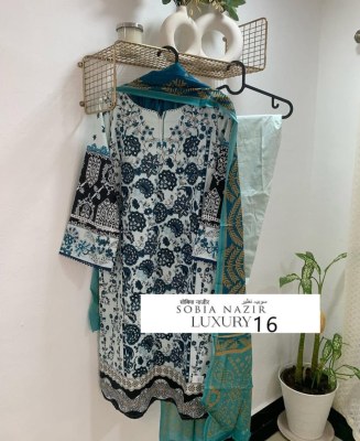 Keval Fab Sobia Najir Vol 16 Exclusive Designer Karachi Print Kurti Pant Dupatta Wholesale  kurtis catalogs