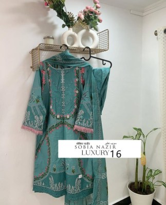 Keval Fab Sobia Najir Vol 16 Exclusive Designer Karachi Print Kurti Pant Dupatta Wholesale  kurtis catalogs