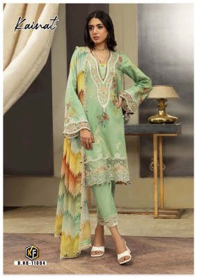 Keval Fab by Kainat vol 11 heavy lawn cotton printed designer Karachi suit catalogue at amaviexpo pakistani suit catalogs