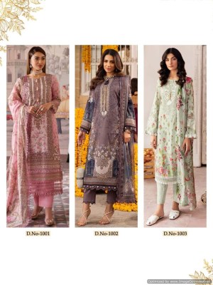 Keval by Aliya B vol 1 fancy pure cotton printed unstitched suit catalogue at affordable rate salwar kameez catalogs