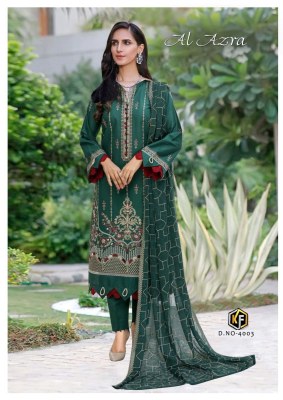 Keval fab by Al azara vol 4 exclusive cotton designer Pakistani suit catalogue at wholesale price pakistani suit catalogs