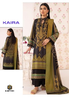 Keval fab present kaira vol 17 heavy lawn cotton dress material catalogue at wholesale price salwar kameez catalogs