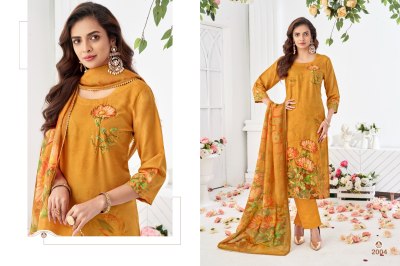 Khushi Fashion Florida Muslin Digital Kurti Pant Dupatta Collection  readymade suit catalogs