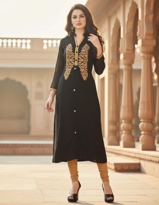 Khushi Fashion Vol 17 Georgette Handwork Kurti Set with Elegant Ethnic Wear Wholesale wholesale catalogs