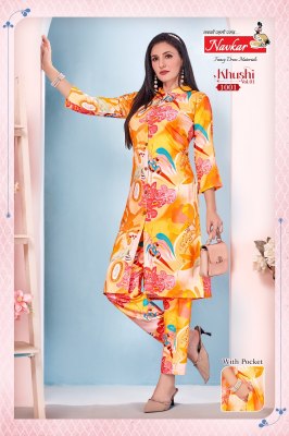 Khushi vol 1 by Navkar Rayon printed super quality kurtis with low rate kurtis catalogs