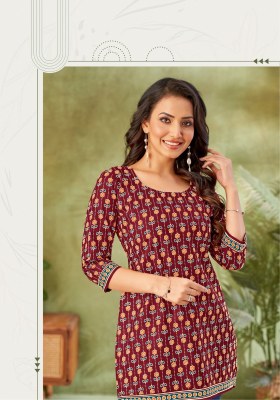 Khushi vol 2 by Miss world Fancy Top With Heavy Cotton Top collection at affordable rate western wear catalogs