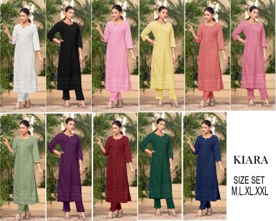 Kiara by Tunic house fully luckhnovi work kurti catalogue at affordable rate kurtis catalogs