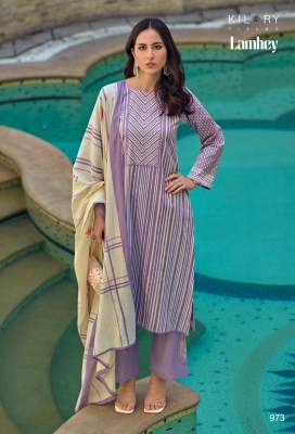 Kilory Trendz by Lamhey pure lawn cotton digital printed pakistani suit catalogue at affordable rate pakistani suit catalogs