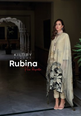 Kilory Trendz by Rubina pure lwan cotton printed dress material catalogue Kilory trendz