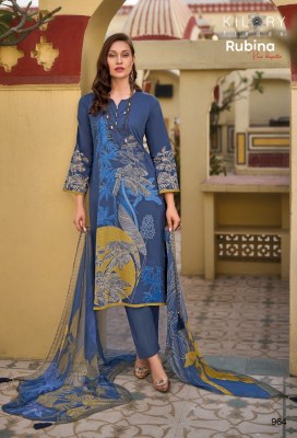 Kilory Trendz by Rubina pure lwan cotton printed dress material catalogue salwar kameez catalogs