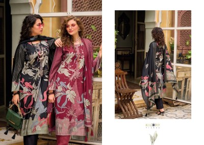 Kilory Trendz by Zara pure viscose muslin digital printed and foil printed salwar kameez catalogs