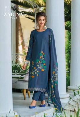 Kilory Trendz by Zarina 4 pure masline digital embroidered unstitched dress material catalogue at low rate salwar kameez catalogs