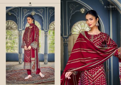 Kilory Trendz present Humsafar new exclusive pure viscose muslin digital and foil printed unstitched dress material catalogue at wholesale price salwar kameez catalogs