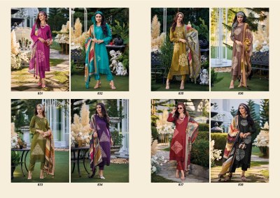 Kilory Trendz present Ruby pure jam cotton with fancy work unstitched dress material catalogue at low rate  salwar kameez catalogs