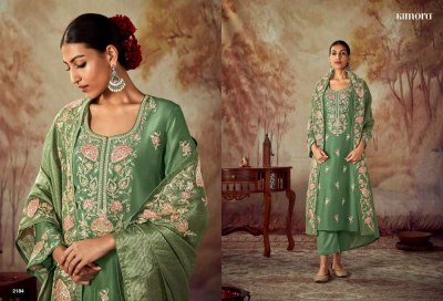 Kimora Heer Shahi Design No 2181 To 2188 Series Embordered Silk Suits With Banarasi Dupatta Collection  salwar kameez catalogs