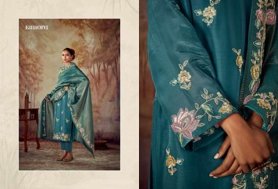 Kimora Heer Shahi Design No 2181 To 2188 Series Embordered Silk Suits With Banarasi Dupatta Collection  salwar kameez catalogs