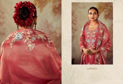 Kimora Heer Shahi Design No 2181 To 2188 Series Embordered Silk Suits With Banarasi Dupatta Collection  salwar kameez catalogs