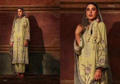 Kimora Heer Zulfa 159 Design No 9151 To 9157 Pure Muslin Suits With Embroidery Dupatta Collection salwar kameez catalogs